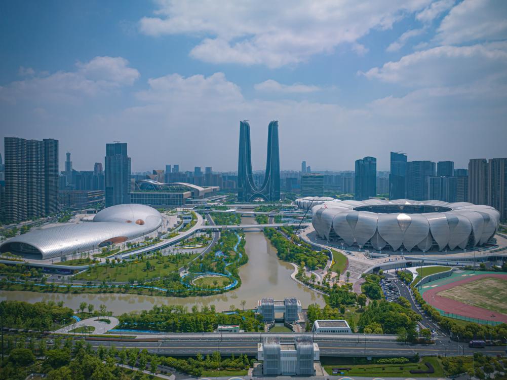 九游体育网站：亚运会前看浙江丨绿色能源支撑杭州亚运会低碳运行(图1)