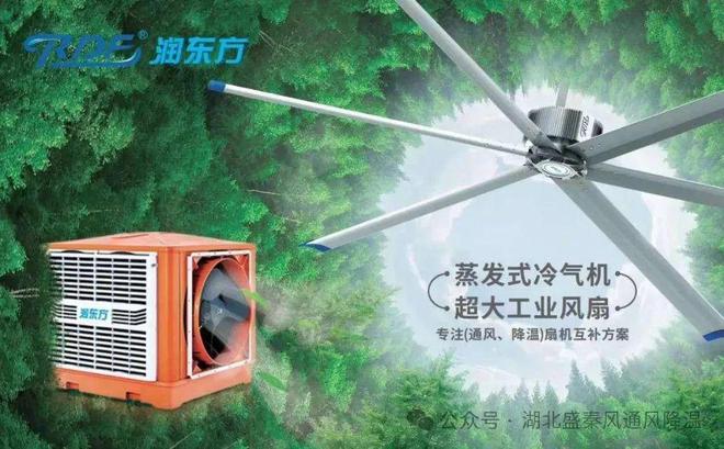 九游体育：工厂通风降温如何选择节能省电的厂房降温设备？(图1)