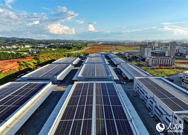 江西赣州南康区：光伏屋顶助企节能(图4)