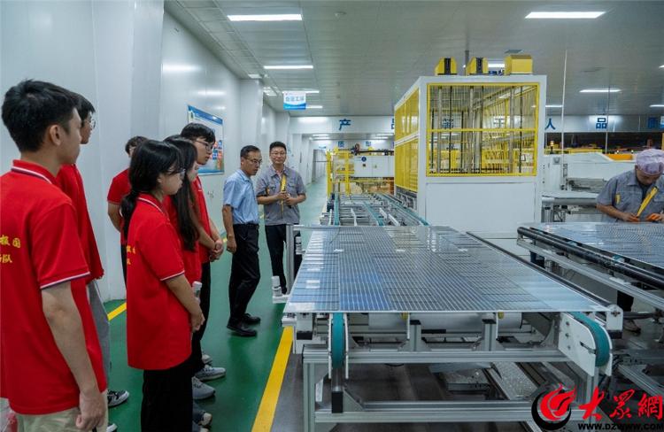 九游体育网站：山东科技大学“一带一路”绿色能源社会实践队赴济南市、东营市开展调研活动(图9)