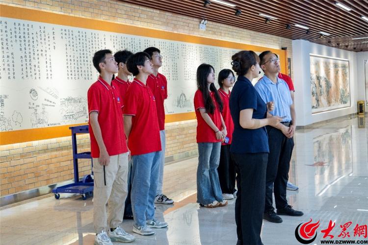 九游体育网站：山东科技大学“一带一路”绿色能源社会实践队赴济南市、东营市开展调研活动(图8)