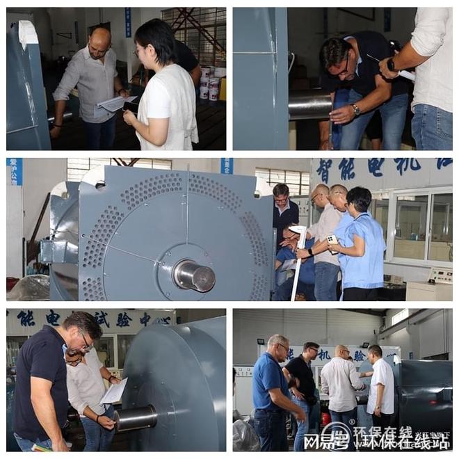 九游体育：德国客户专程到访永发机电国产节能高效电机加快走向海外(图2)